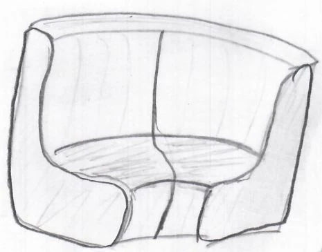 Seat concept sketch