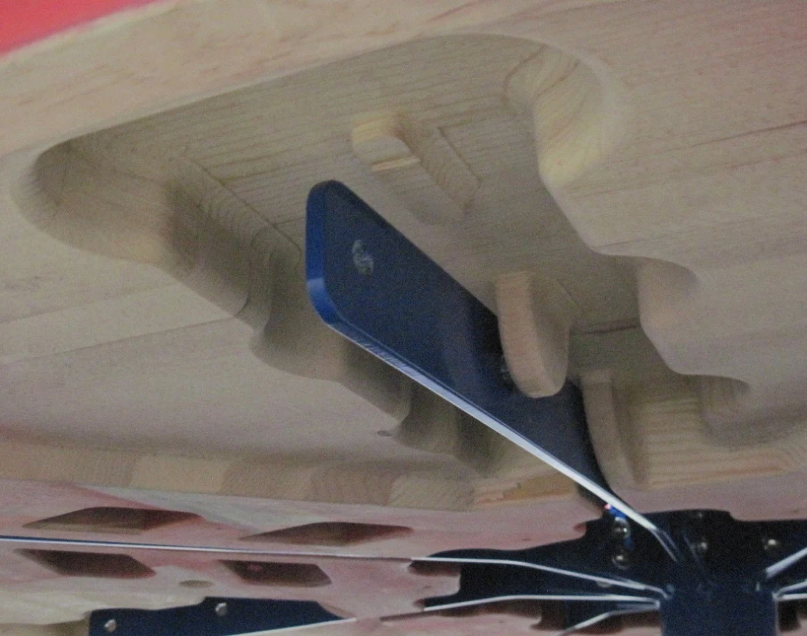 Original bracket-to-seat connection