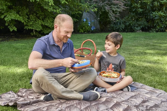 LunchPod in use outdoors