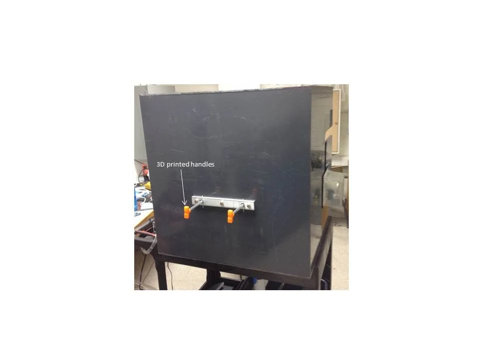 Brush-pressure control handles