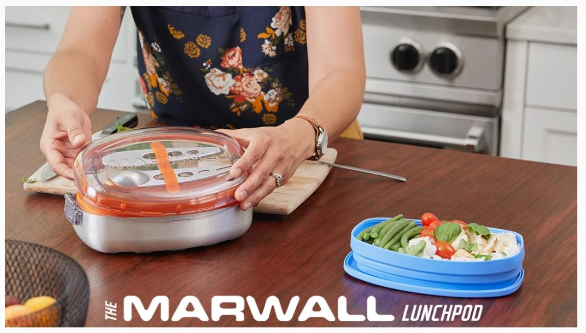 Preparing food for the LunchPod